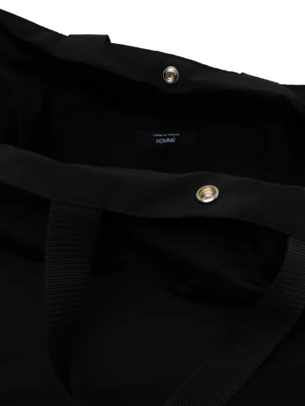 Comme Des Garçons Homme ロゴ トートバッグ | ブラック | FARFETCH JP