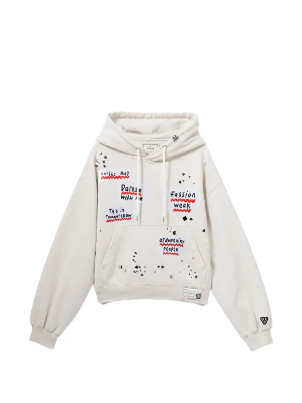 トップス Maison MIHARA YASUHIROEmbellished Hoodie 33771401_65346314_600.jpg