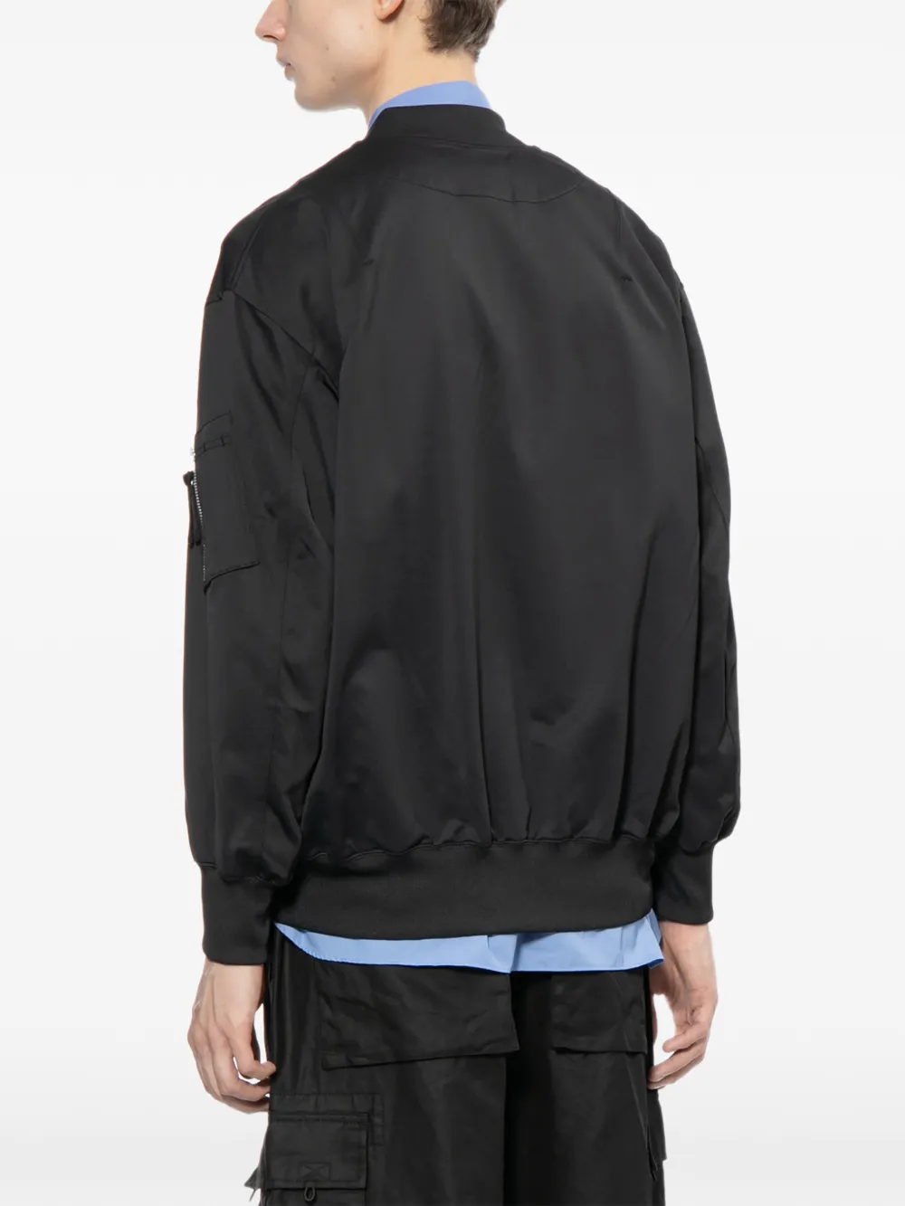 Comme des Garçons Homme Jack met V-hals Zwart