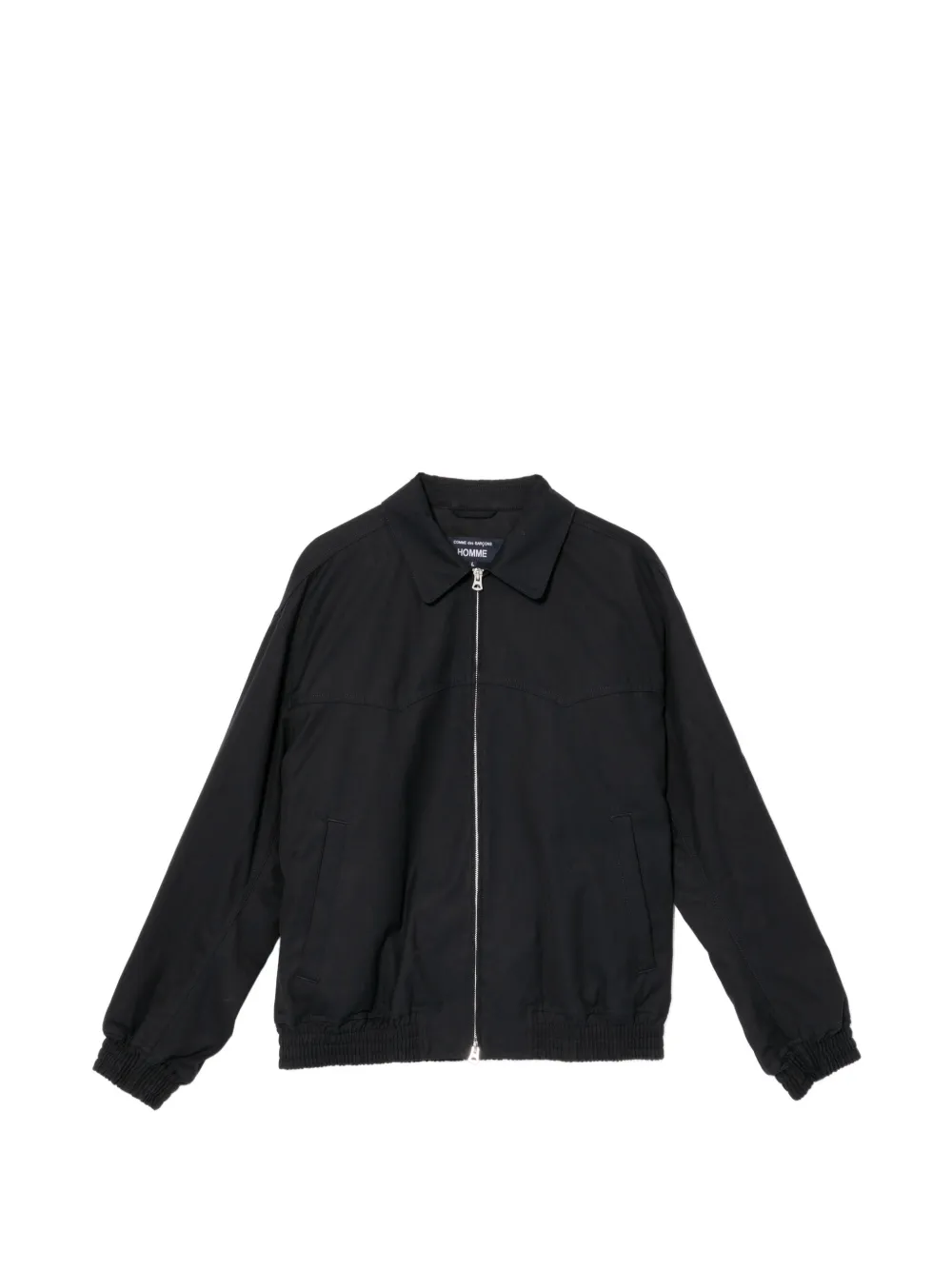 Comme des Garçons Homme Giacca con zip - Nero