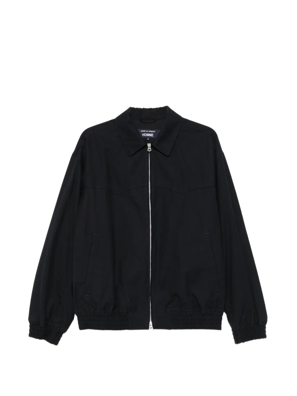 Comme des Garçons Homme Giacca con zip - Nero