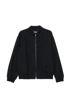 OUR LEGACY ブラックストライプジップアップジャケット48 OUR LEGACY ストライプ パデッドジャケット | ブラウン | FARFETCH JP