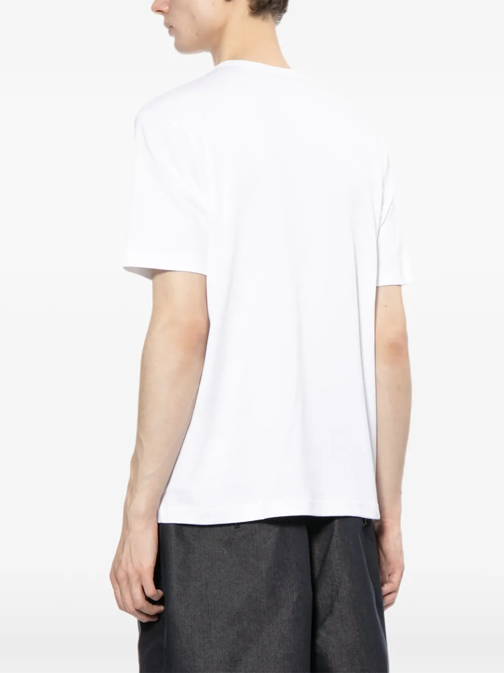 Comme des Garçons Homme T-shirt met logo Wit