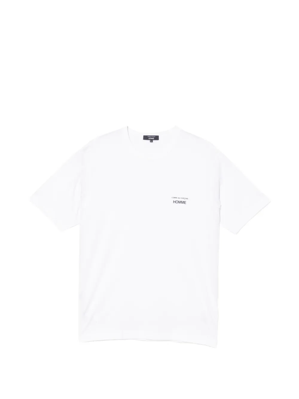 Comme des Garçons Homme T-shirt con logo - Bianco