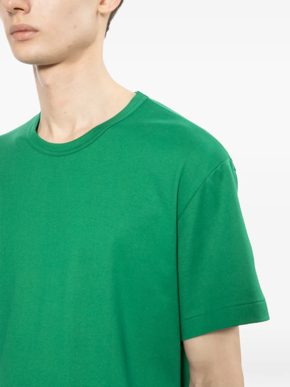 Comme des Garçons Homme Plus T-shirt met ronde hals Groen