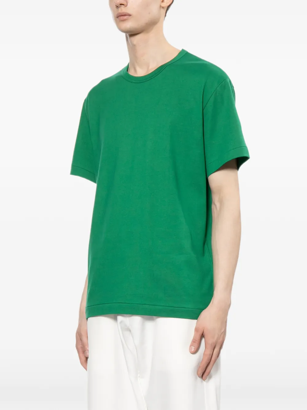 Comme des Garçons Homme Plus T-shirt met ronde hals Groen