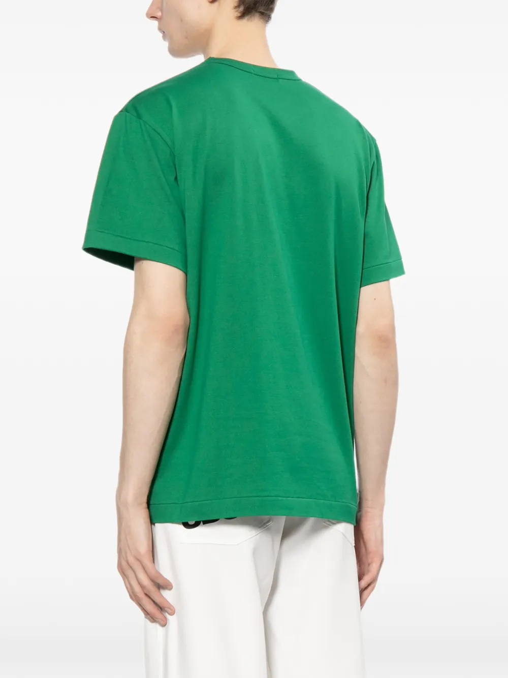 Comme des Garçons Homme Plus T-shirt met ronde hals Groen