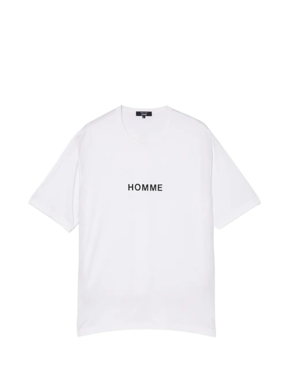 Comme des Garçons Homme T-shirt con logo - Bianco
