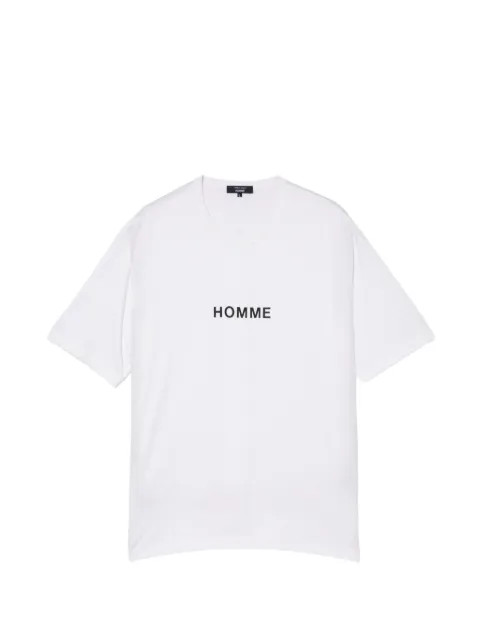 Comme des Garçons Homme playera con logo estampado