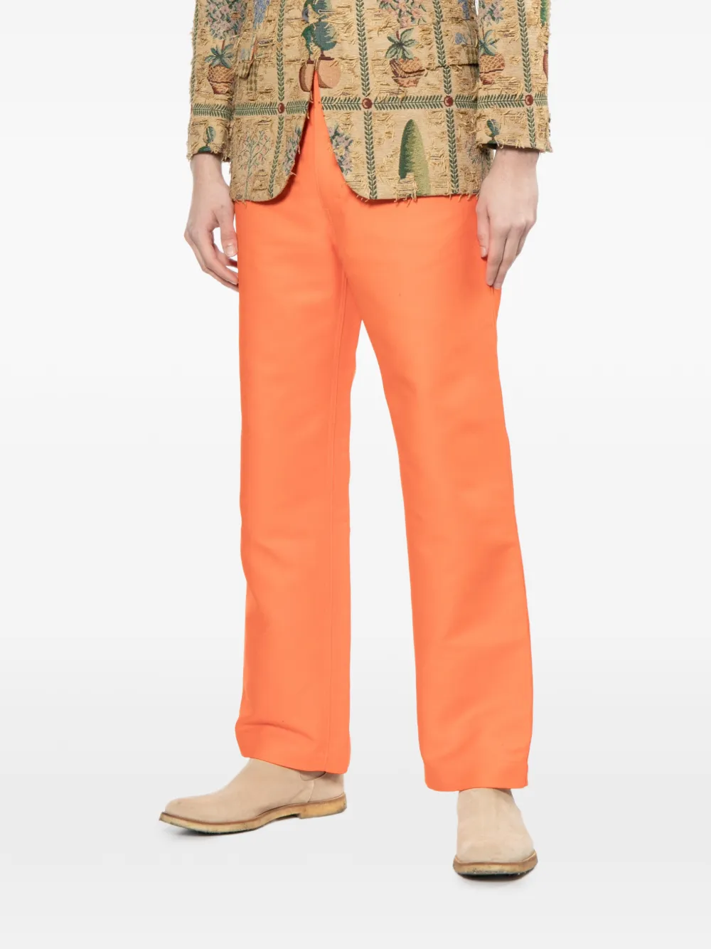 Junya Watanabe MAN Katoenen broek Oranje