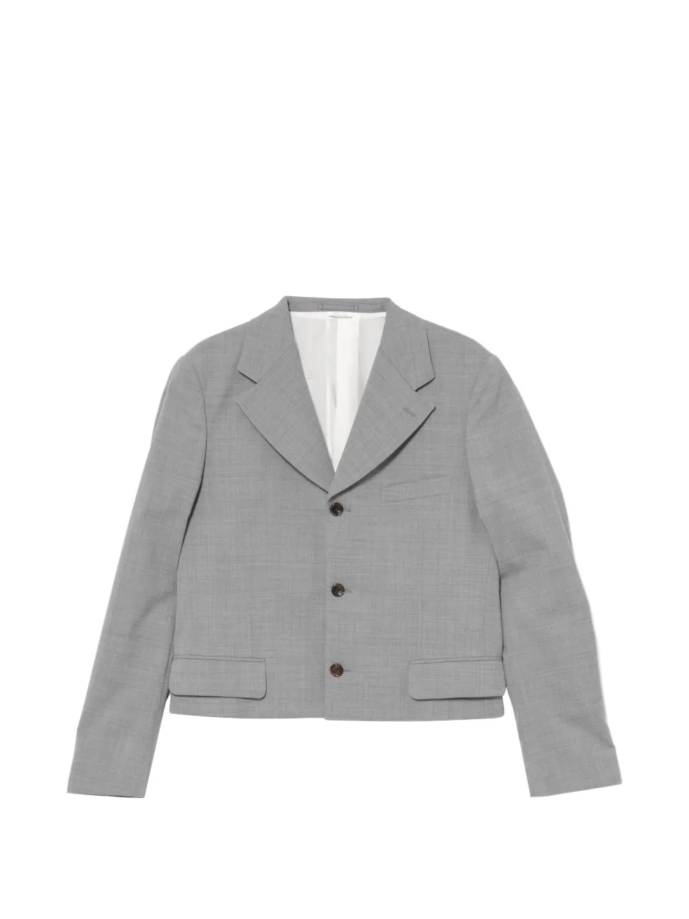Comme des Garçons Homme Plus Blazer crop - Grigio