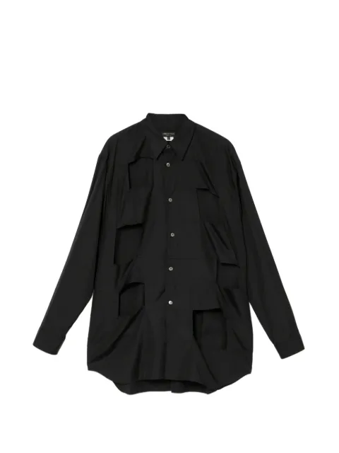 Comme des Garçons Homme Plus camisa con abertura