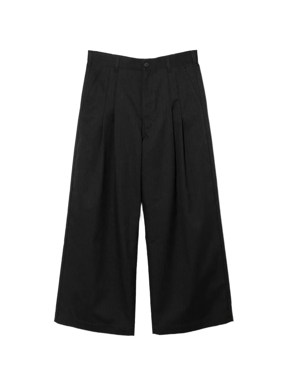 Comme des Garçons Homme Pantaloni a gamba ampia - Nero