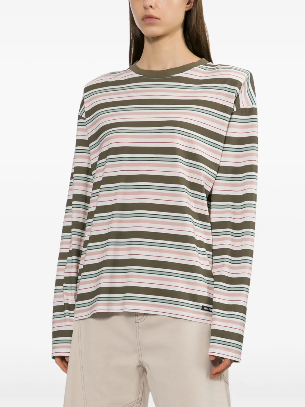  Halfboy Stripes Long Sleeves T-shirt - Multicolour 