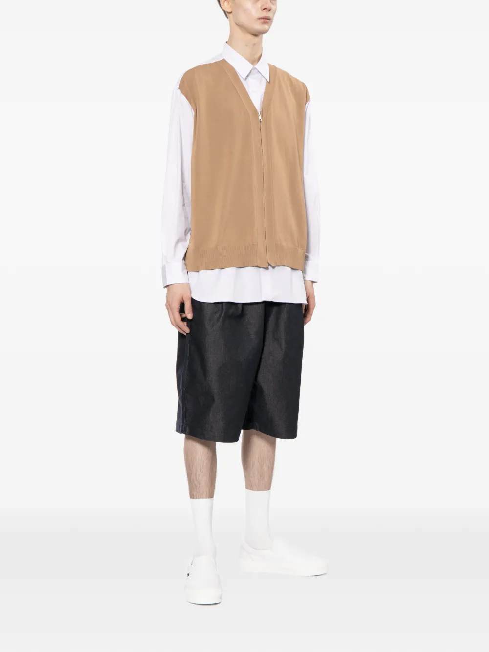  Comme Des Garçons Homme Denim Shorts - Blue 