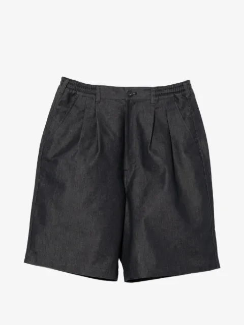 Comme des Garçons Homme short plissé en jean