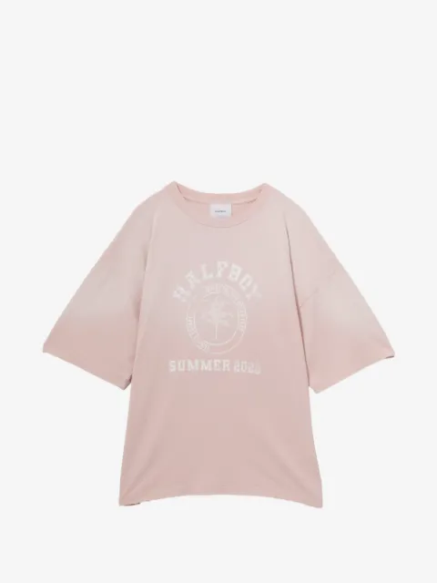 Halfboy t-shirt med sliten finish
