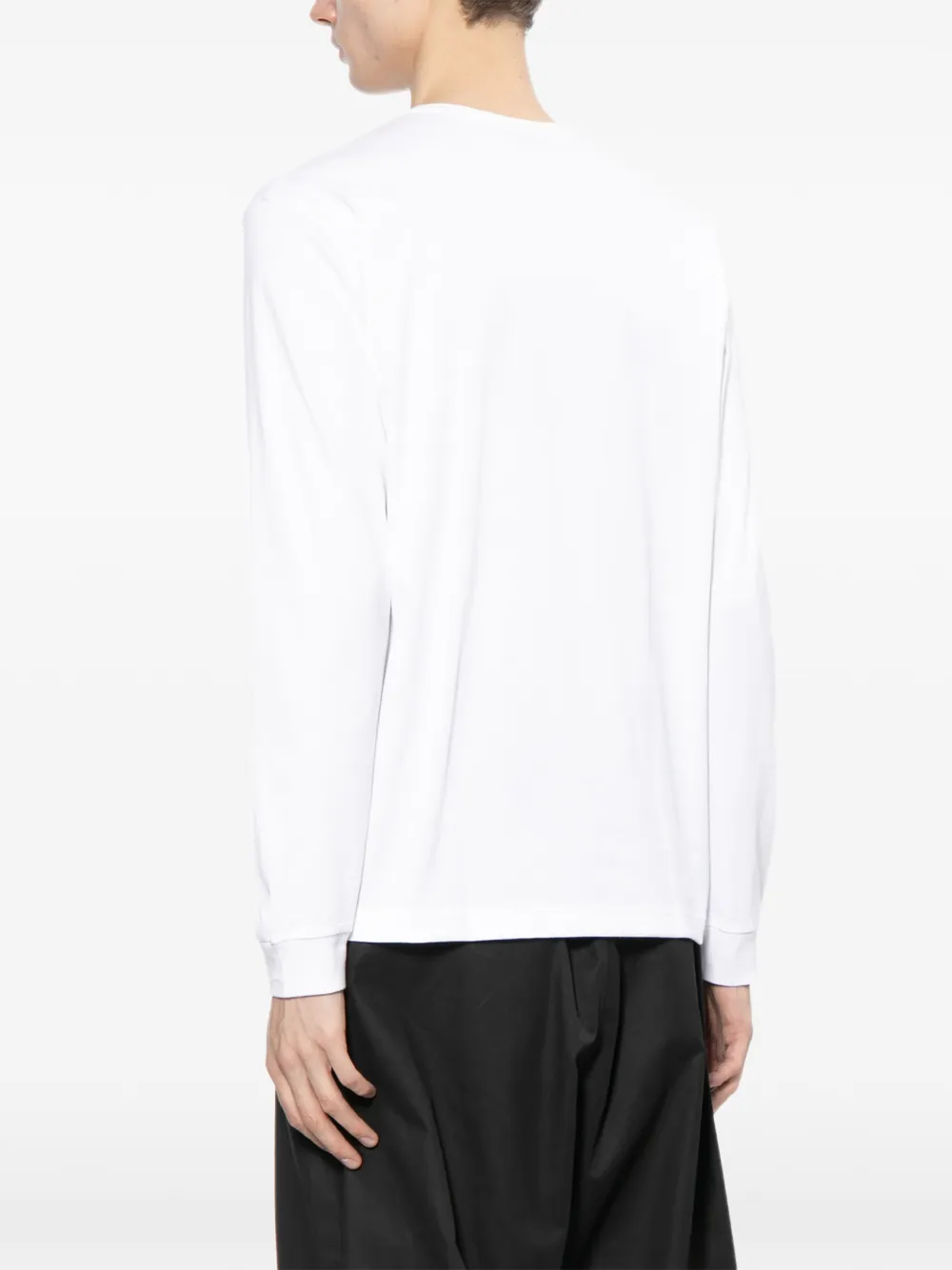 Comme des Garçons Homme T-shirt met logoprint Wit