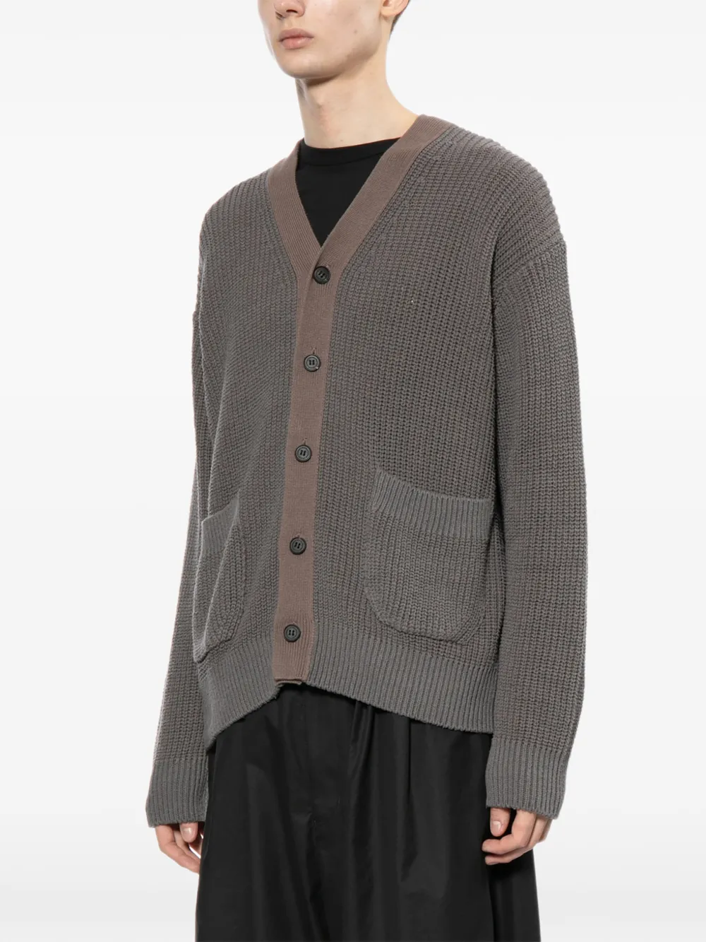  Comme Des Garçons Homme Chunky Cardigan - Grey 