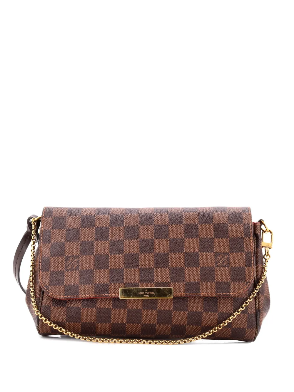 Louis Vuitton Pre-Owned Favorite Handbag Damier MM crossbody bag - Marrone