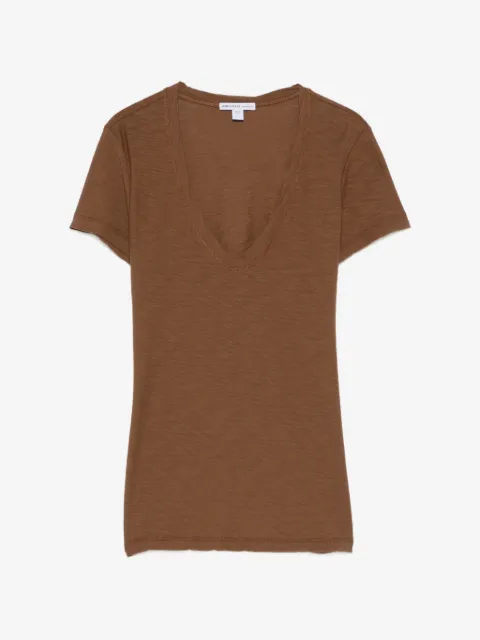 James Perse T-shirt met V-hals