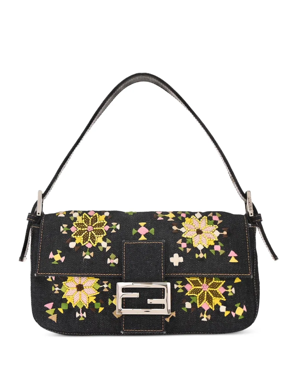 Fendi Pre-Owned Borsa a mano Baguette 1990-2000 - Nero