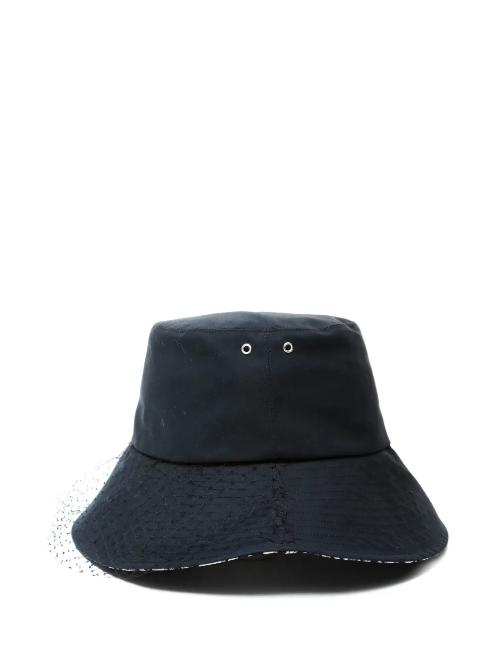 Christian Dior Pre-Owned 2020-2025 Teddy-D eyelet bucket hat - Nero