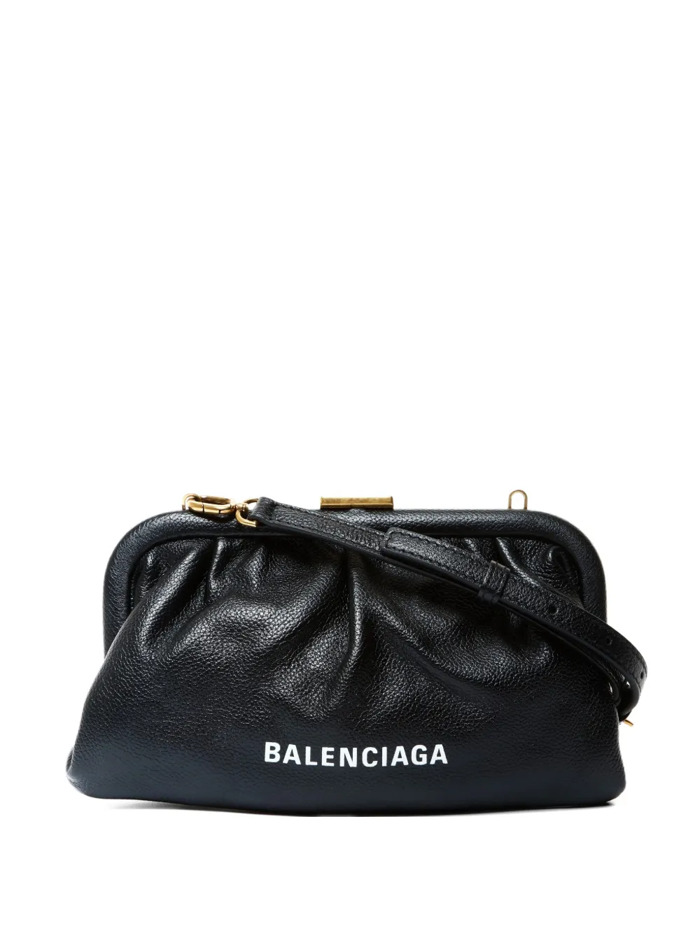 Balenciaga Pre-Owned 2015-2025s Cloud XS two-way clutch bag - Nero