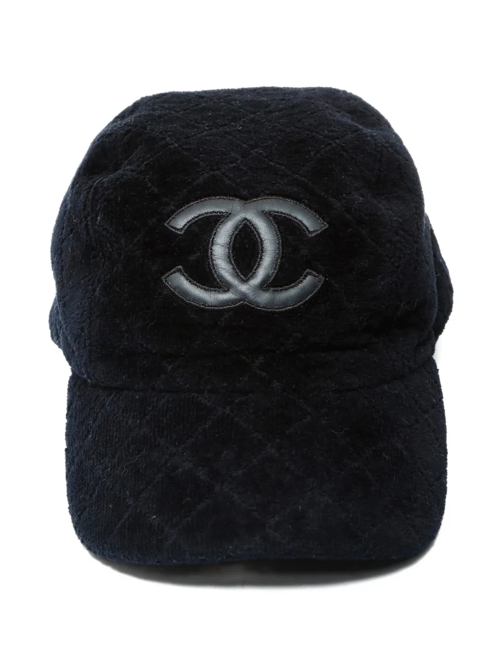 CHANEL Pre-Owned 2000s CC-mark baseball cap - Nero