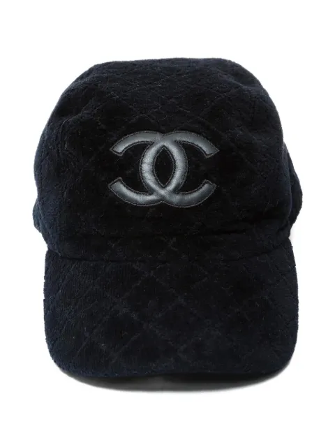CHANEL Pre-Owned 2000s CC-mark baseball cap