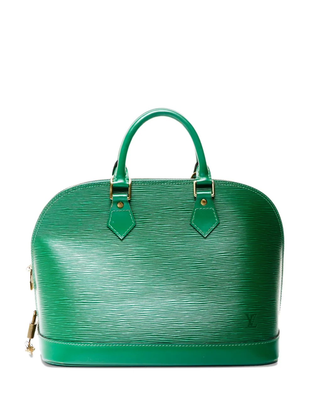 Louis Vuitton Pre-Owned 1997 textured leather tote bag - Verde