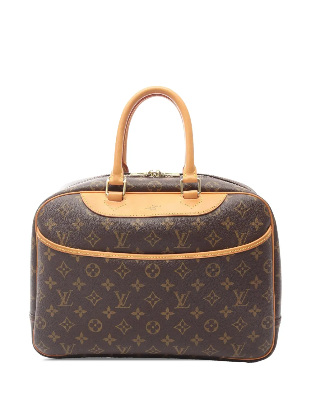 Louis Vuitton Pre-Owned Borsa a mano Deauville con monogramma 2001 - Marrone