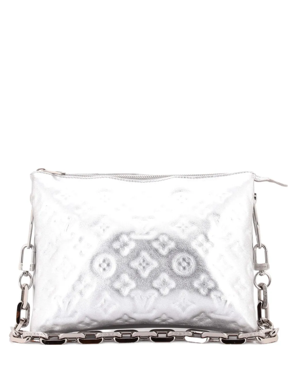 Louis Vuitton Pre-Owned Coussin Bag Monogram Embossed Lambskin PM crossbody bag - Effetto metallizzato