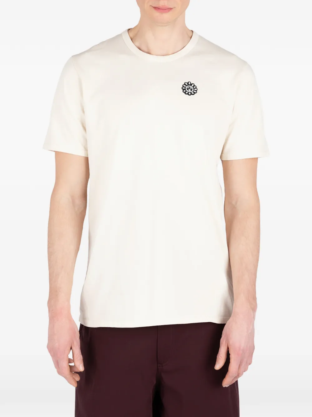 Société Anonyme Sunny T-shirt met patch Wit