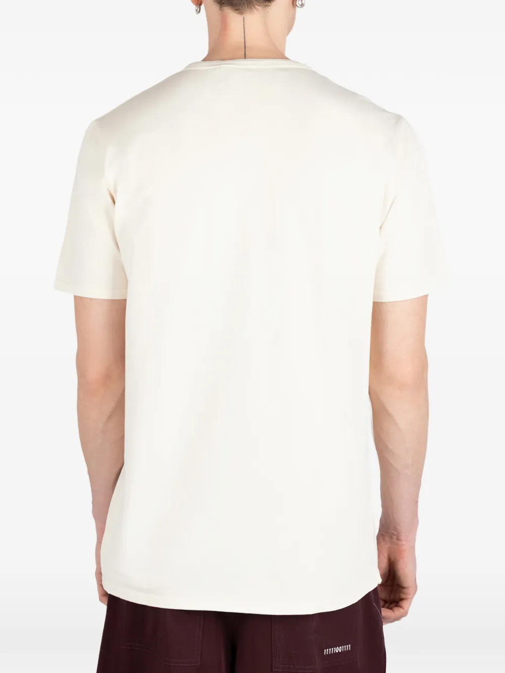 Société Anonyme Sunny T-shirt met patch Wit