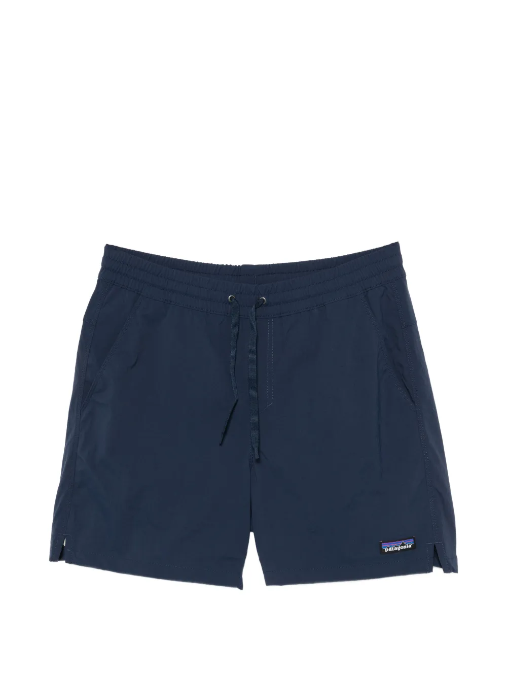 Patagonia logo shorts - Blu