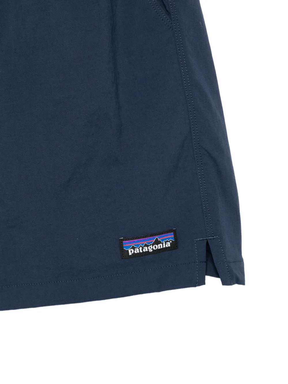 Patagonia Shorts met logo Blauw