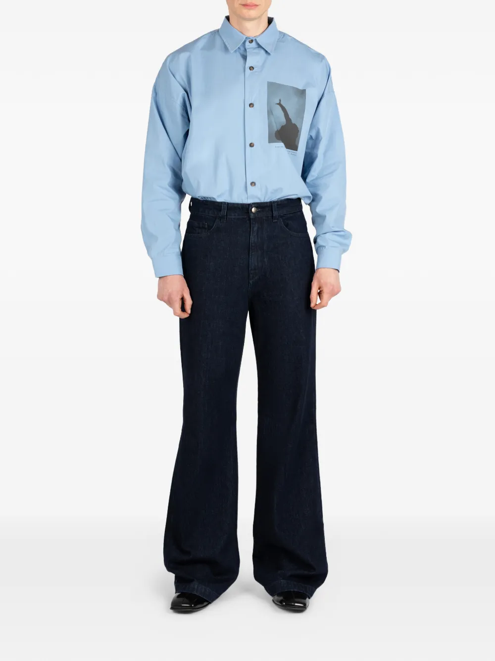 Société Anonyme Belt-loops Trousers - Blue 