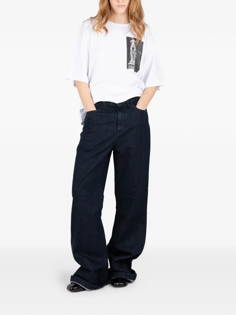  Société Anonyme Belt-loops Trousers - Blue 