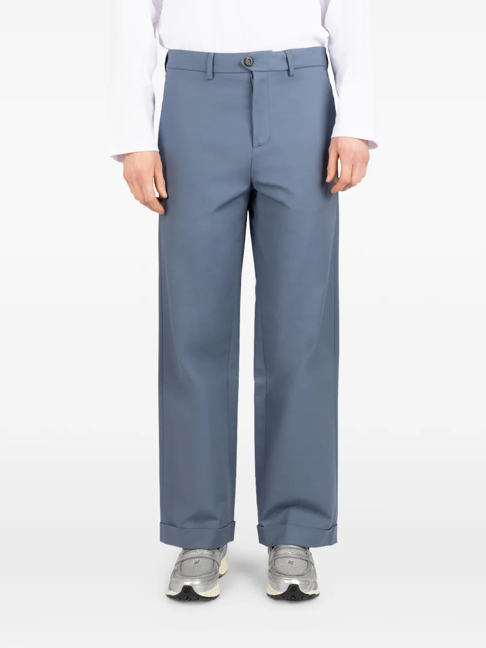 Société Anonyme Elastic Perfetto cuffed trousers - Blu