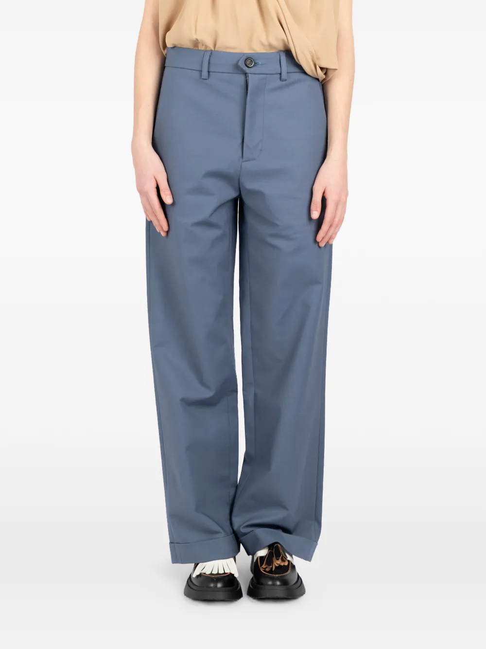 Elastic Perfetto Cuffed Trousers
