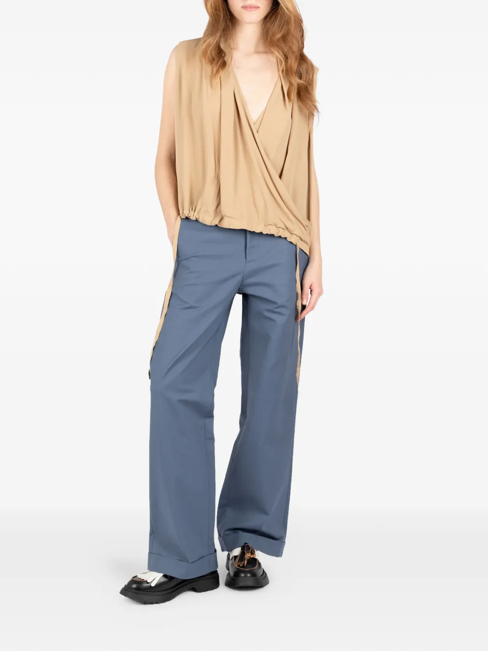 Elastic Perfetto Cuffed Trousers