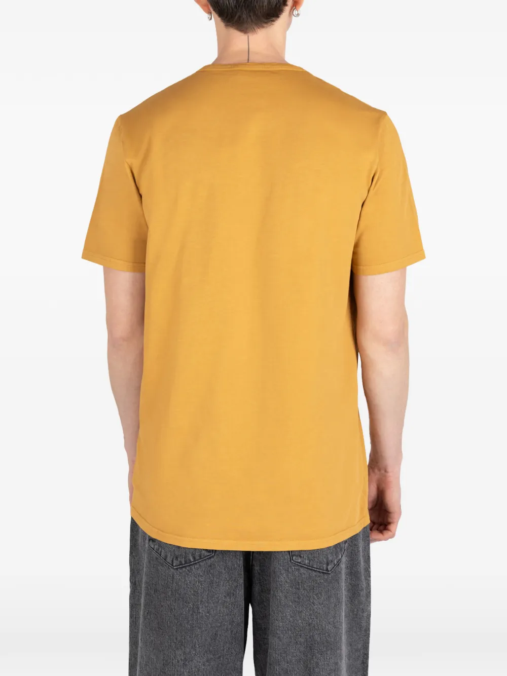 Société Anonyme Sunny T-shirt met korte mouwen en patch Geel
