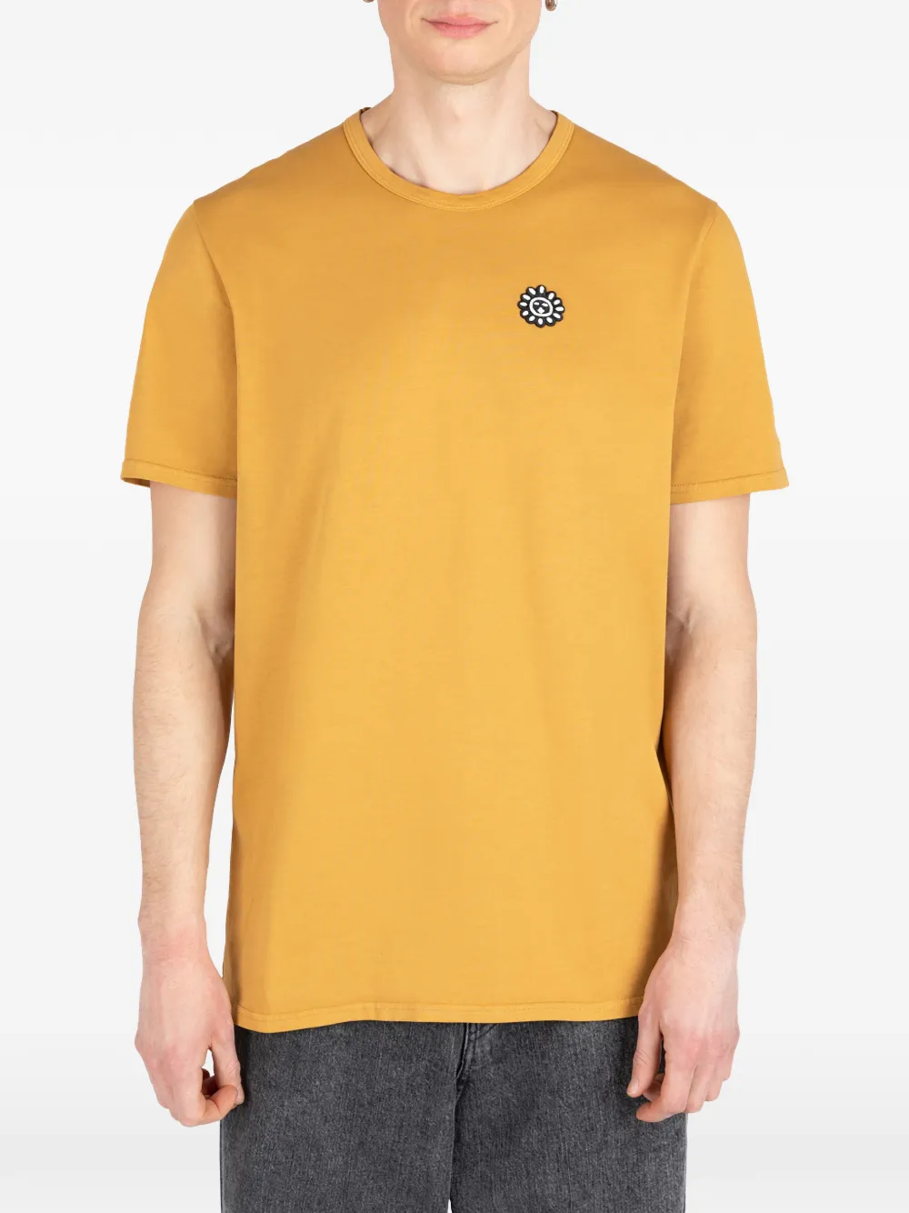 Société Anonyme Sunny patch short-sleeve T-shirt - Giallo