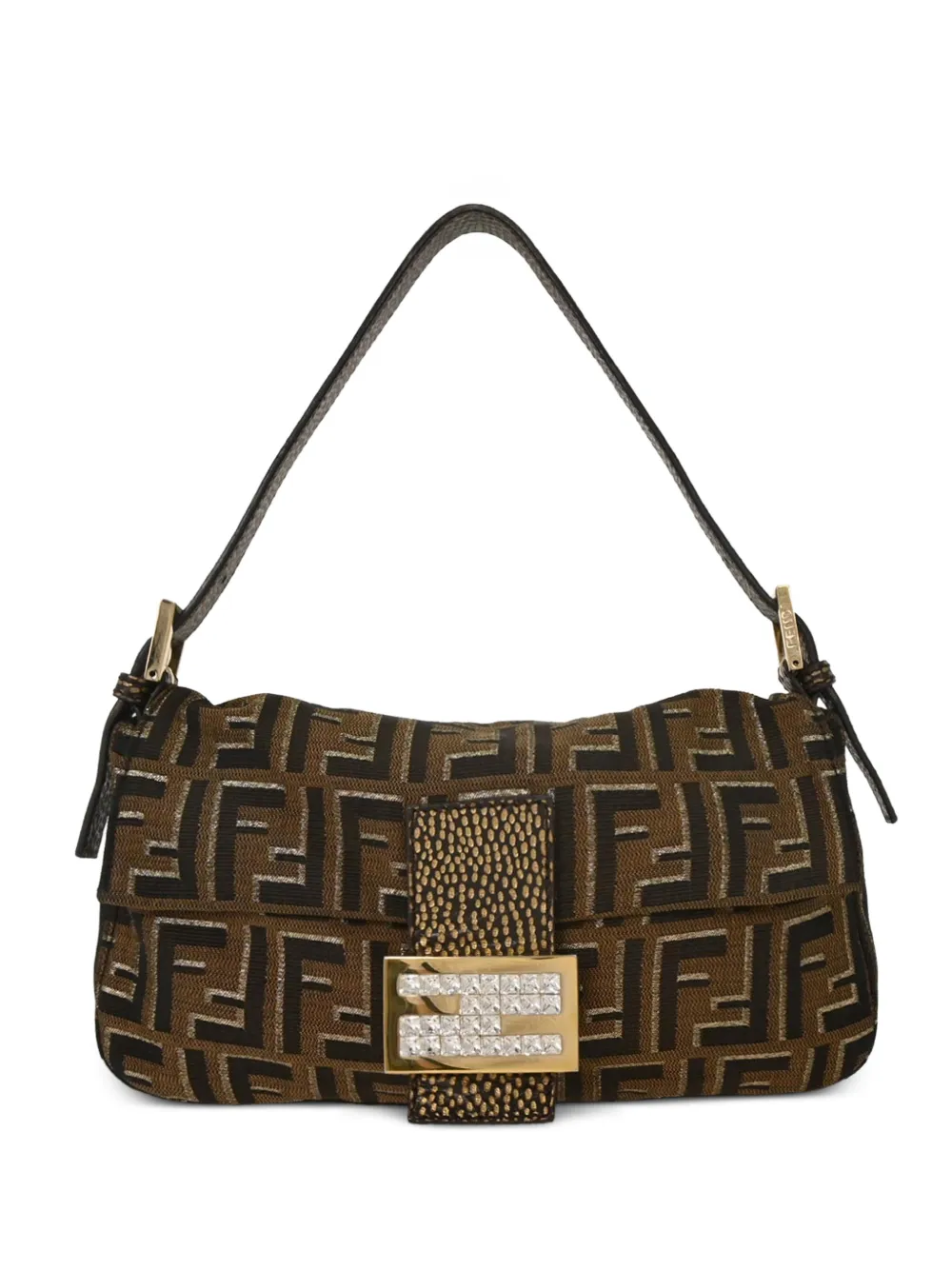Fendi Pre-Owned Borsa a mano Baguette 2011 - Marrone