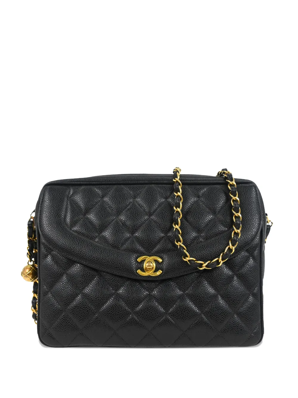 CHANEL Pre-Owned 1997 Camera quilted shoulder bag - Nero