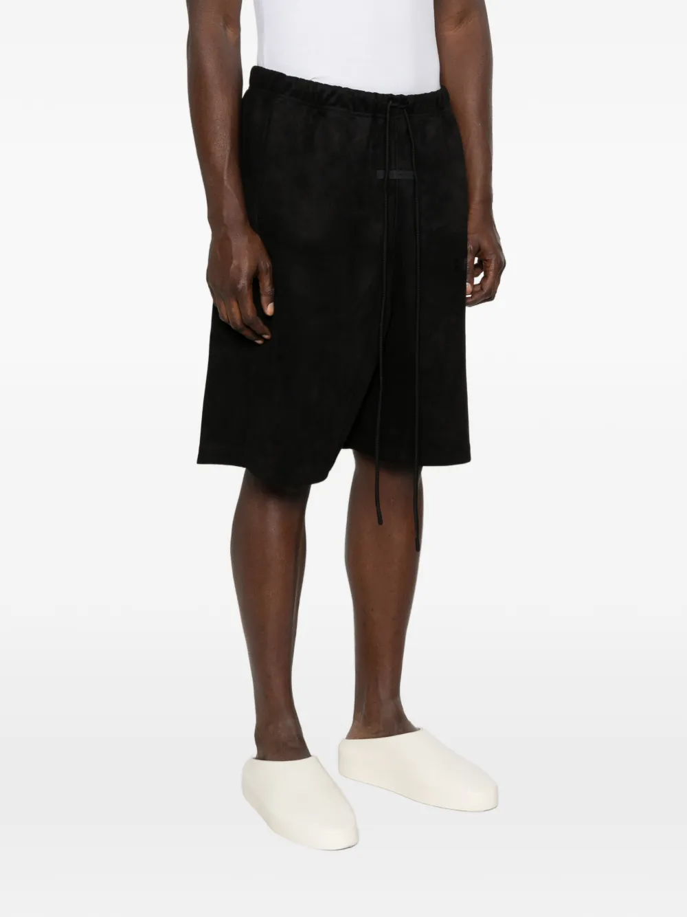 FEAR OF GOD ESSENTIALS Shorts met trekkoord Zwart