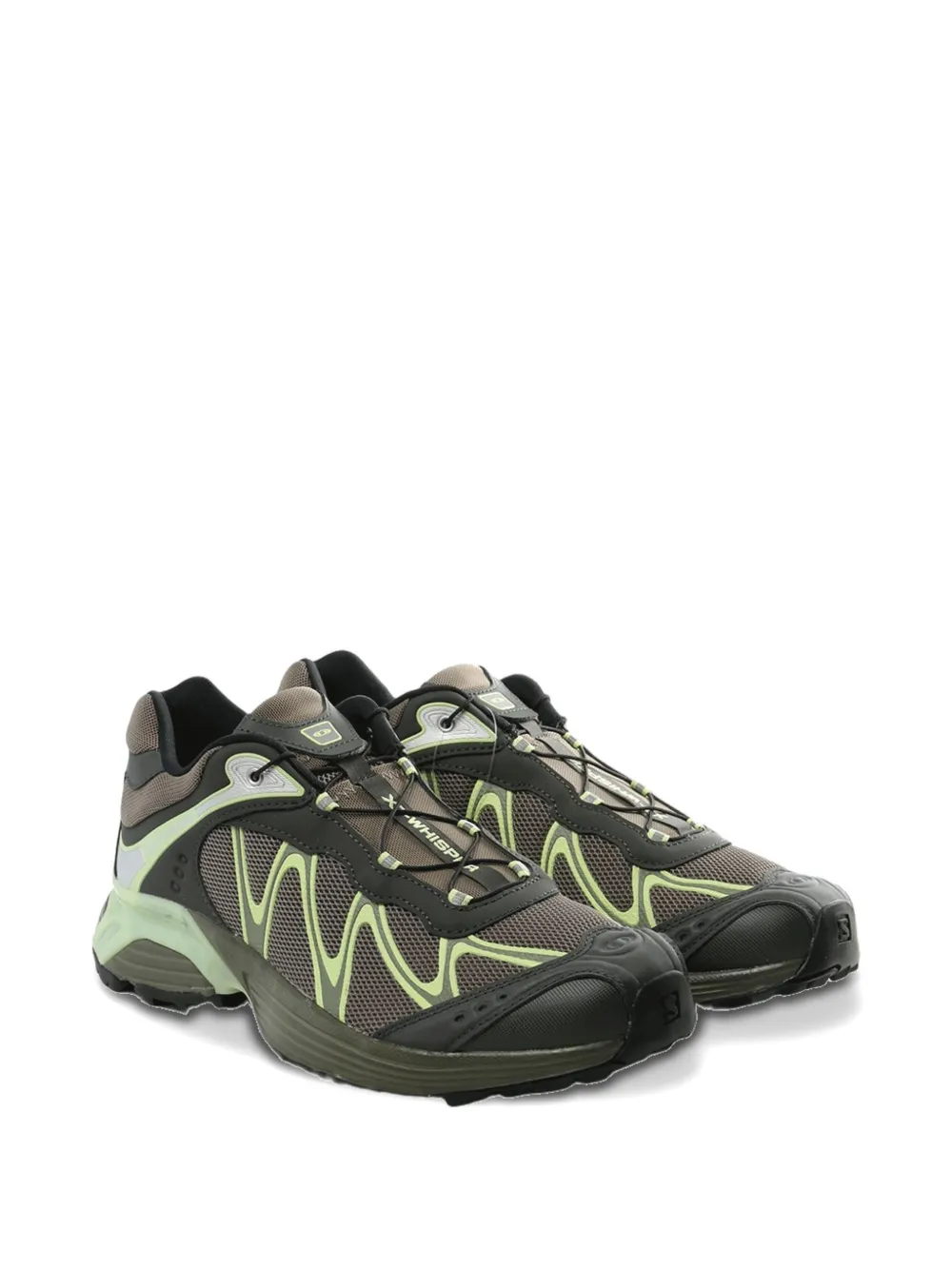 Salomon XT-Whisper sneakers met vlakken Bruin