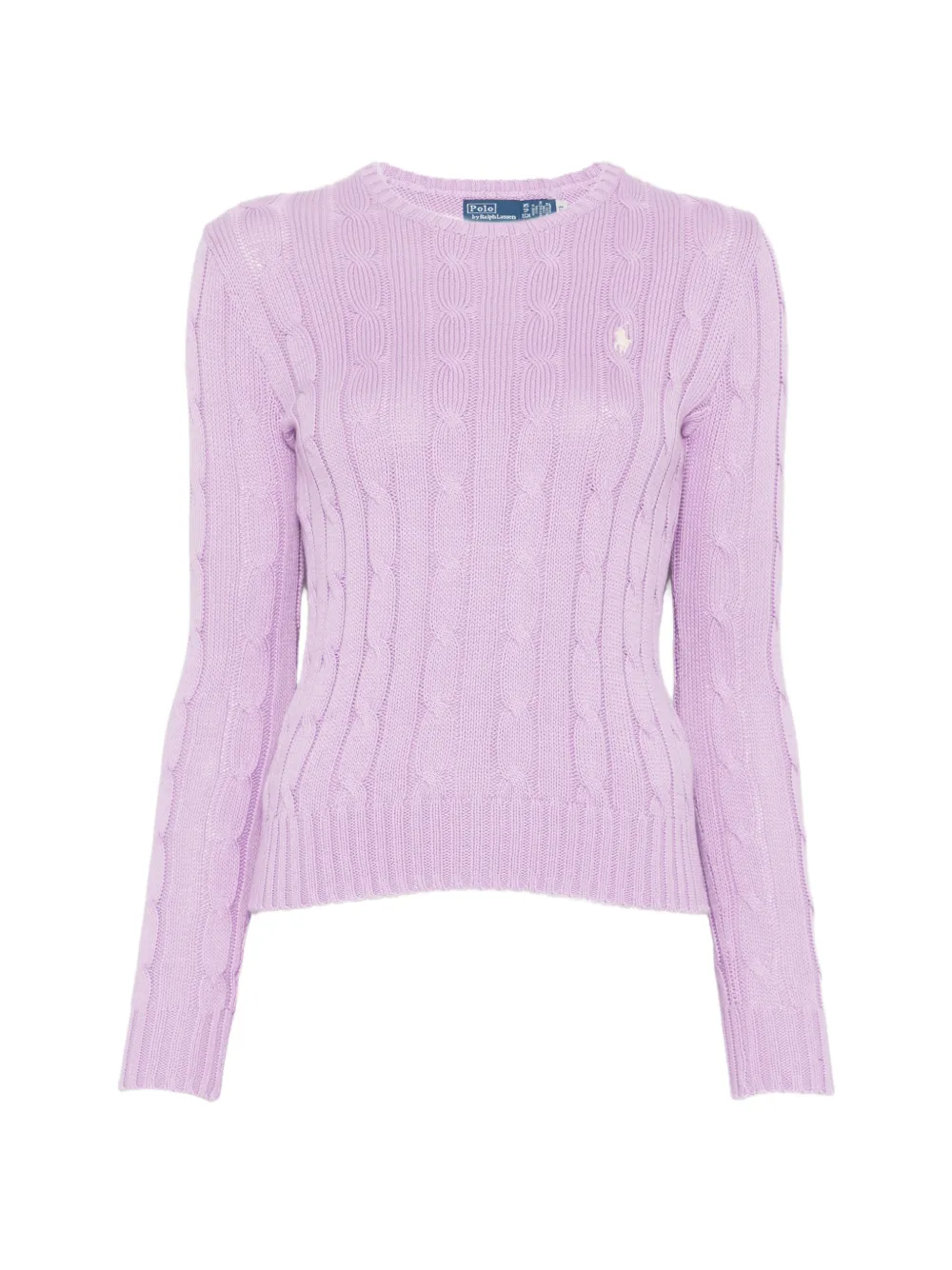 Polo Ralph Lauren cable cotton sweater - Viola