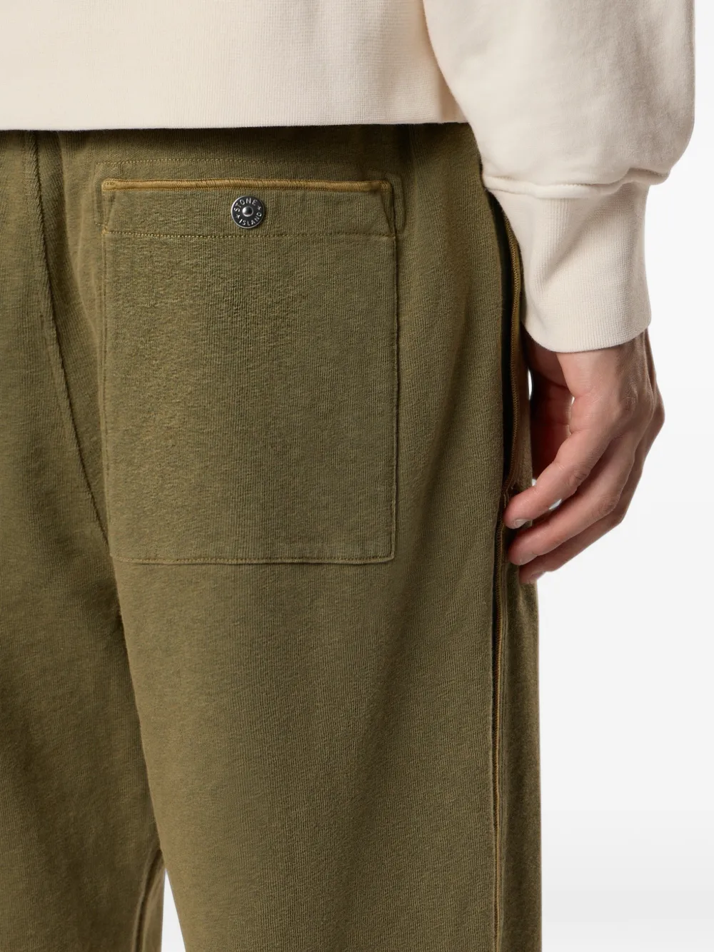 Stone Island Trainingsbroek met Compass-logopatch Groen